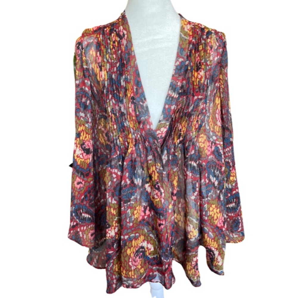 Elizabeth and James printed cardigan